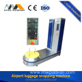 Pre stretch film wrapping machine use for packing luggage in airport